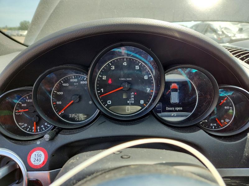 2017 Porsche Cayenne VIN WP1AA2A27HKA88556 COPART salvage auction — MECHANICAL, ON - PERMIT NO BRAND - UNFIT, sold $4,750 on 2026-08-04 (photo 9)