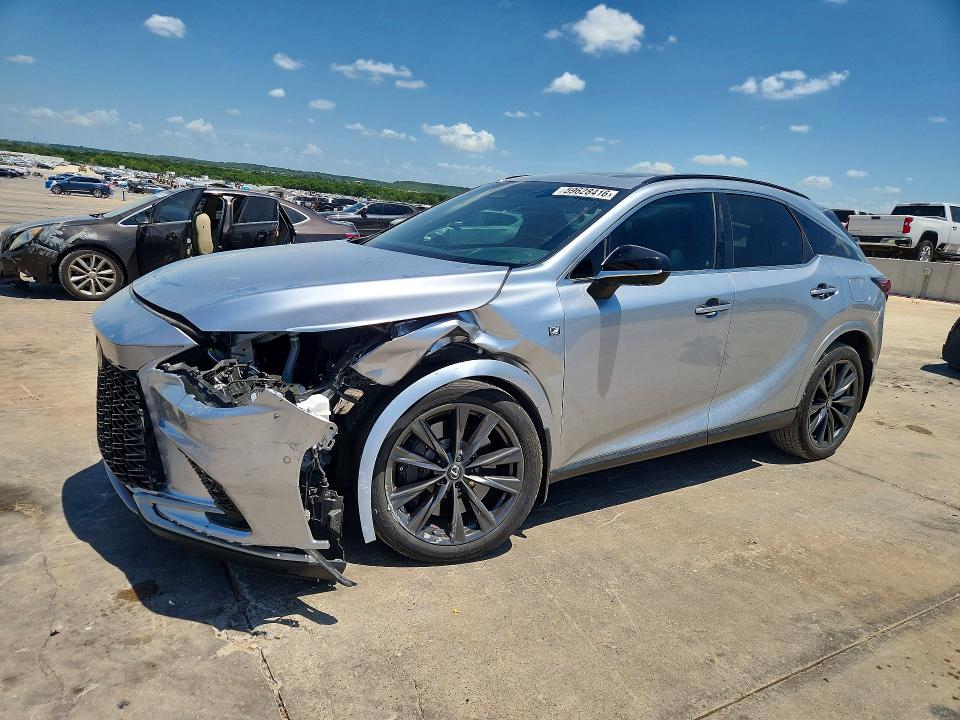 2024 Lexus VIN 2T2BAMCAXRC058228 COPART salvage auction — FRONT END, Tx - Salvage Vehicle Title, sold $30,250 on 2026-08-31 (photo 1)