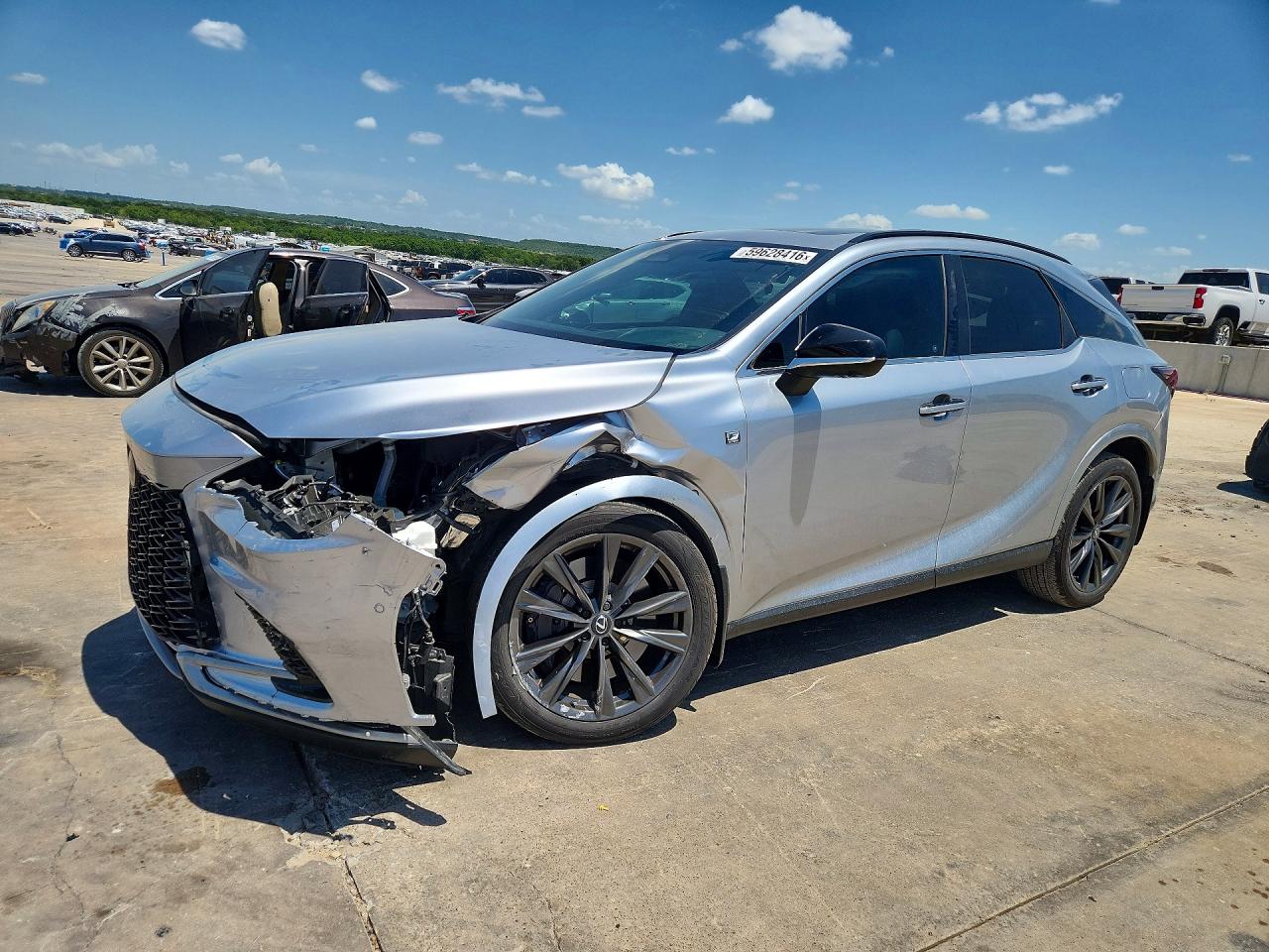 2024 Lexus RX 350 VIN 2T2BAMCAXRC058228 — COPART salvage auction photo