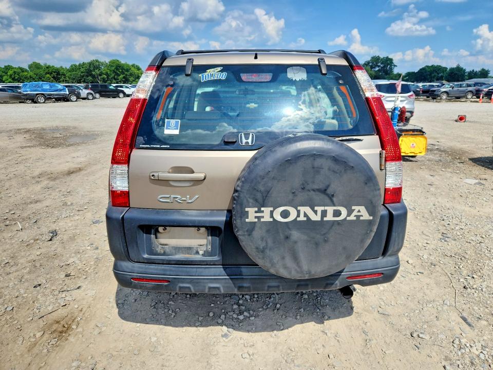 2005 Honda Cr-v VIN SHSRD78555U345949 COPART salvage auction — SIDE, OH - CERT OF TITLE-SALVAGE, sold $250 on 2026-07-28 (photo 6)