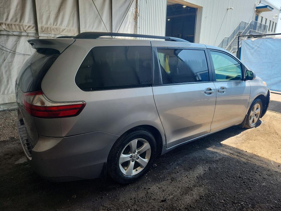 2017 Toyota Sienna VIN 5TDKZ3DC8HS863657 COPART salvage auction — MECHANICAL, ON - PERMIT NO BRAND - UNFIT (P), sold $1,950 on 2026-07-29 (photo 3)