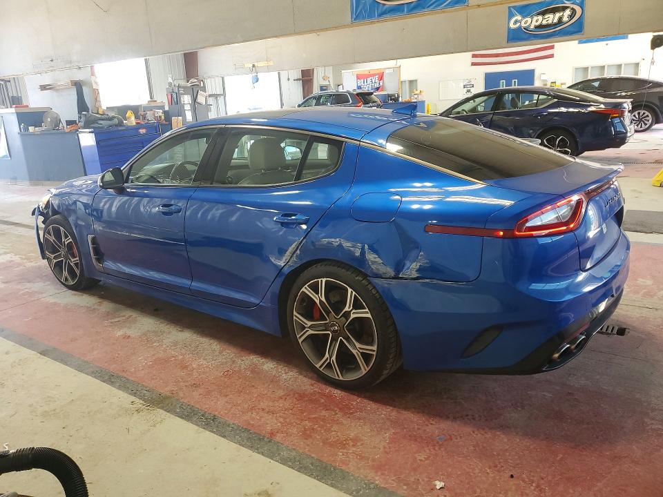 2018 Kia Stinger VIN KNAE55LC0J6028709 COPART salvage auction — SIDE, Ny - Mv-907A Salvage Certificate, sold $5,900 on 2026-07-20 (photo 2)