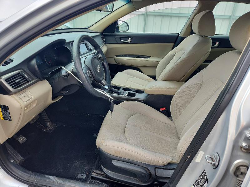 2016 Kia Optima VIN 5XXGT4L31GG015442 COPART salvage auction — MINOR DENT/SCRATCHES, WI - CERTIFICATE OF TITLE, sold $1,000 on 2026-07-27 (photo 7)