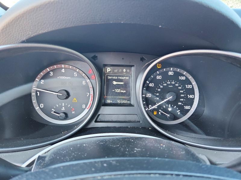 2018 Hyundai Santa fe VIN 5XYZT3LB3JG524476 COPART salvage auction — MINOR DENT/SCRATCHES, Ga - Certificate Of Title, sold $3,900 on 2026-07-15 (photo 9)