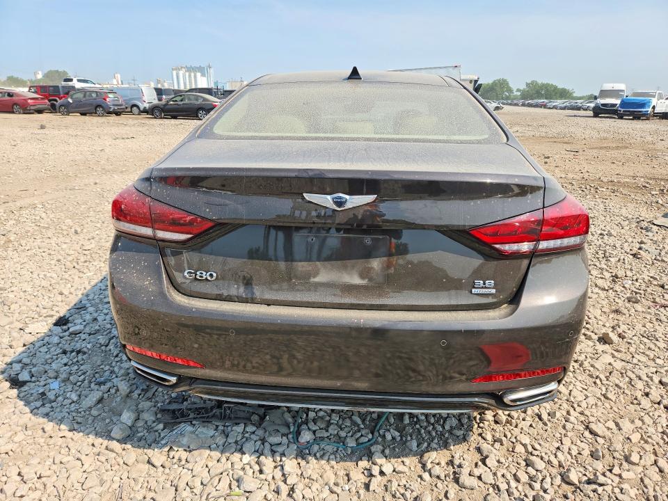 2019 Genesis G80 VIN KMTFN4JE1KU325167 COPART salvage auction — SIDE, Il - Salvage Certificate, sold $7,300 on 2026-09-04 (photo 6)