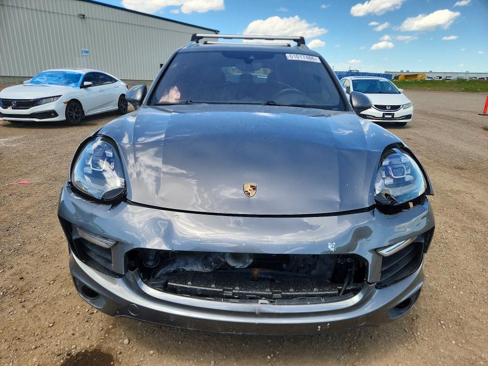 2016 Porsche Cayenne VIN WP1AA2A22GLA02868 COPART salvage auction — FRONT END, Ab - Bos - Salvage, sold $4,200 on 2026-07-28 (photo 5)