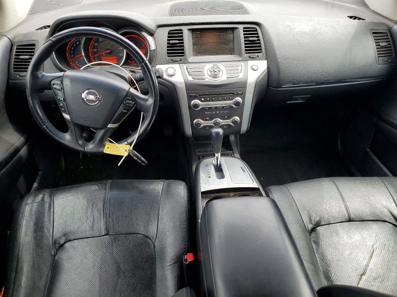 2010 Nissan Murano VIN JN8AZ1MW5AW122659 COPART salvage auction — MINOR DENT/SCRATCHES, Ca - Dis/Dlr/Exp Only Clean Title, sold $375 on 2026-07-31 (photo 8)