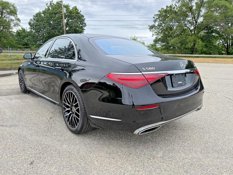 2021 Mercedes-benz S class VIN W1K6G7GB8MA052715 COPART salvage auction — NORMAL WEAR, Nj - Certificate Of Title (P), sold $43,250 on 2026-07-27 (photo 3)