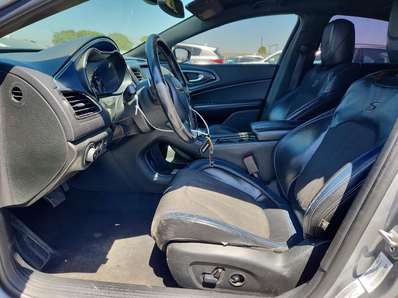 2015 Chrysler 200 VIN 1C3CCCBG2FN505828 COPART salvage auction — MINOR DENT/SCRATCHES, CA - DIS/DLR/EXP ONLY CLEAN TITLE, sold $925 on 2026-07-28 (photo 7)