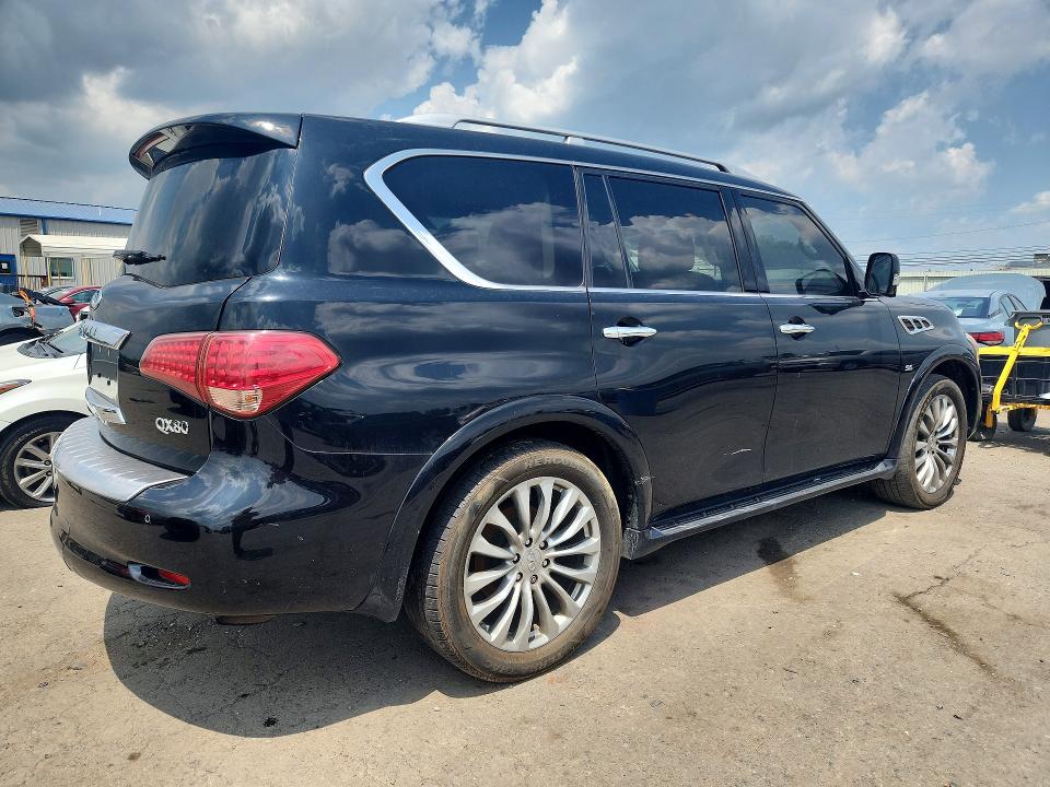2016 Infiniti Qx80 VIN JN8AZ2NC2G9400970 COPART salvage auction — MINOR DENT/SCRATCHES, In - Certificate Of Title (P), sold $3,450 on 2026-07-10 (photo 3)