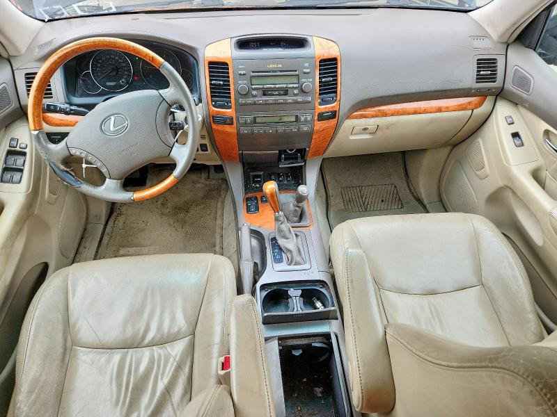 2004 Lexus Gx 470 VIN JTJBT20XX40031039 COPART salvage auction — FRONT END, NY - MV-907A SALVAGE CERTIFICATE, sold $2,350 on 2026-07-20 (photo 8)