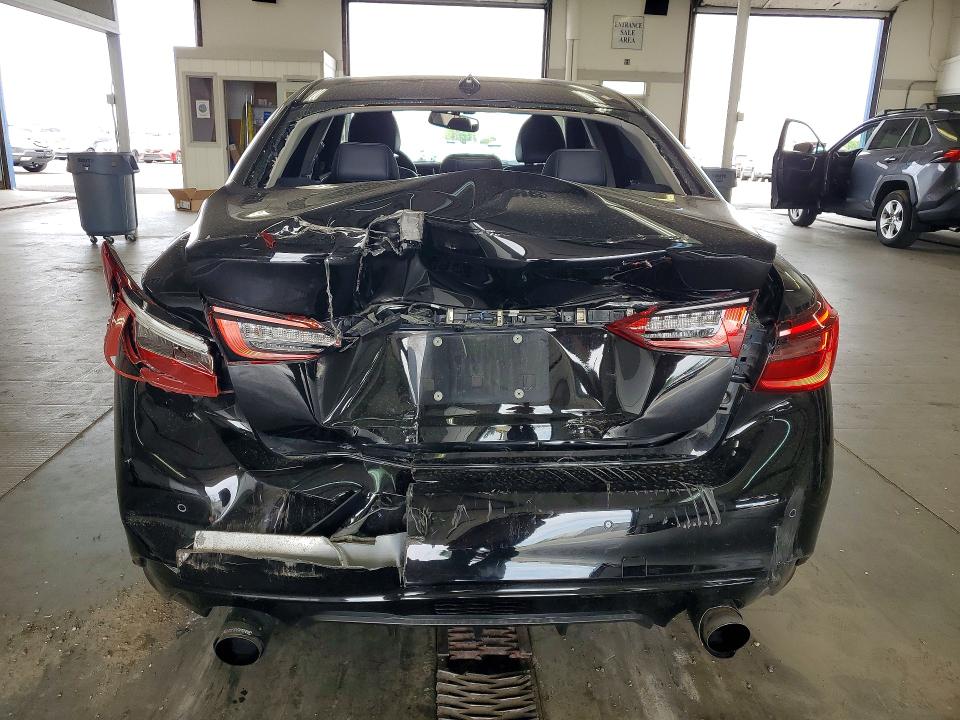 2018 Infiniti Q50 VIN JN1EV7AR2JM433698 COPART salvage auction — REAR END, Wa - Bill Of Sale, sold $3,100 on 2026-07-10 (photo 6)