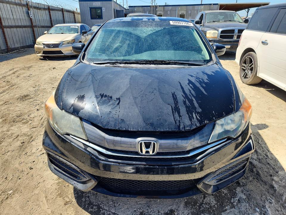 2015 Honda Civic VIN 2HGFG3B56FH517924 COPART salvage auction — REAR END, Ca - Dis/Dlr/Exp Only Clean Title, sold $1,050 on 2026-07-27 (photo 5)