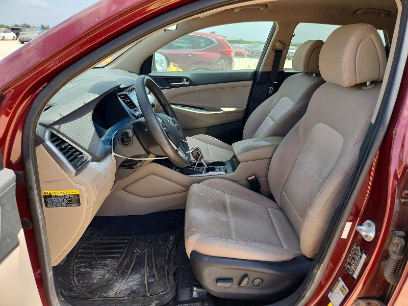 2016 Hyundai Tucson VIN KM8J33A22GU195479 COPART salvage auction — FRONT END, Mt - Certificate Of Title, sold $2,550 on 2026-07-30 (photo 7)