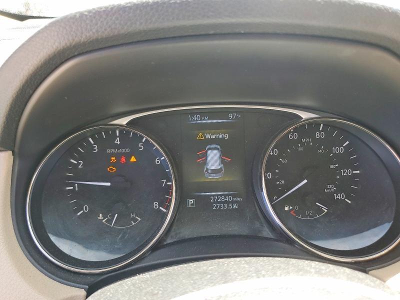2016 Nissan Rogue VIN KNMAT2MV2GP615969 COPART salvage auction — FRONT END, NV - CERTIFICATE OF TITLE, sold $750 on 2026-07-30 (photo 9)