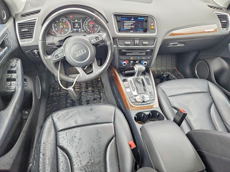 2017 Audi Q5 VIN WA1D7AFP0HA077555 COPART salvage auction — FRONT END, Ct - Cert Of Title-Salvage, sold $800 on 2026-07-17 (photo 8)