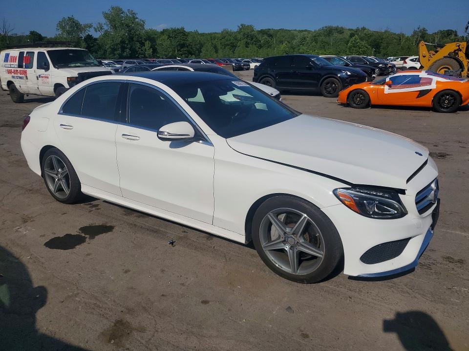 2016 Mercedes-benz C-klasse VIN 55SWF4KB5GU146211 COPART salvage auction — SIDE, Ny - Mv-907A Salvage Certificate, sold $6,700 on 2026-07-09 (photo 4)