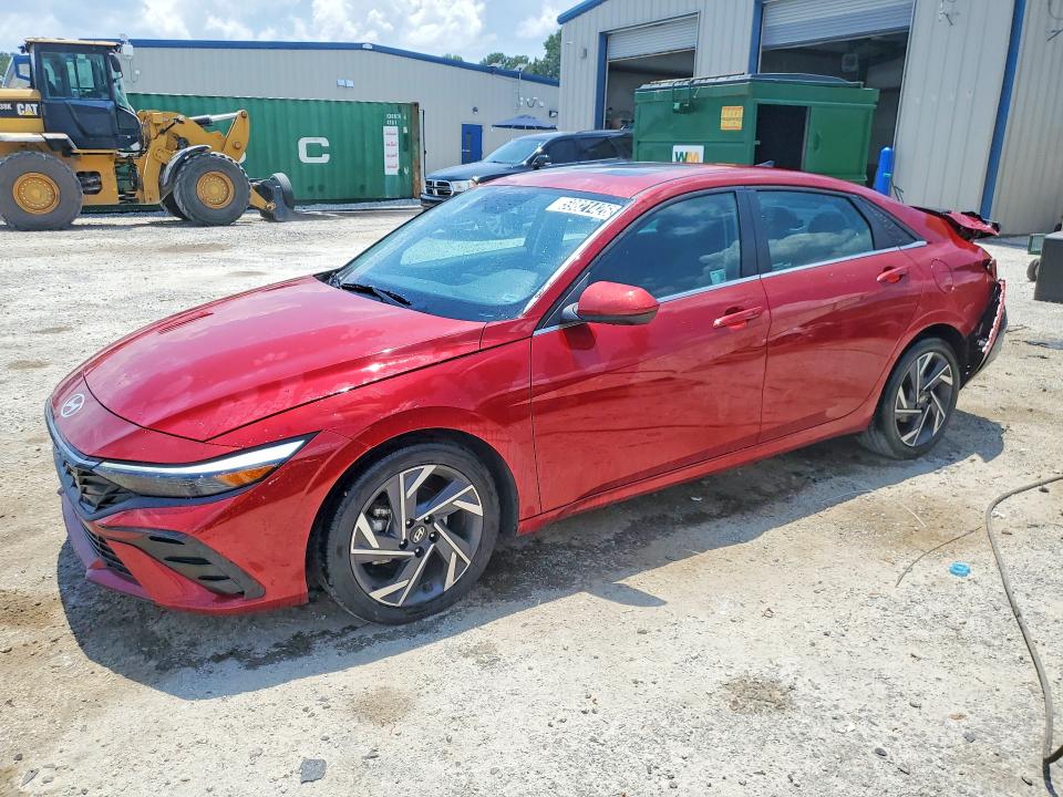 2025 Hyundai Elantra VIN KMHLS4DG0SU922944 COPART salvage auction — REAR END, FL - CERTIFICATE OF TITLE (P), sold $5,200 on 2026-07-15 (photo 1)