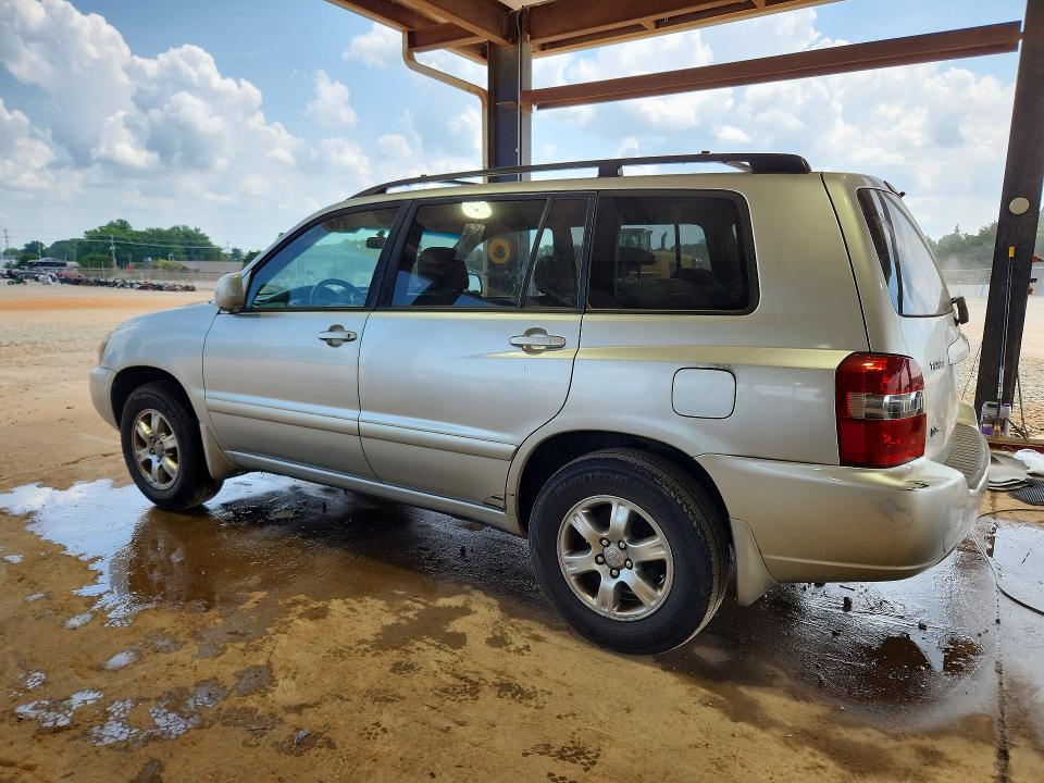 2007 Toyota Highlander VIN JTEDP21A670139765 COPART salvage auction — FRONT END, Tn - Certificate Of Title, sold $900 on 2026-07-08 (photo 2)