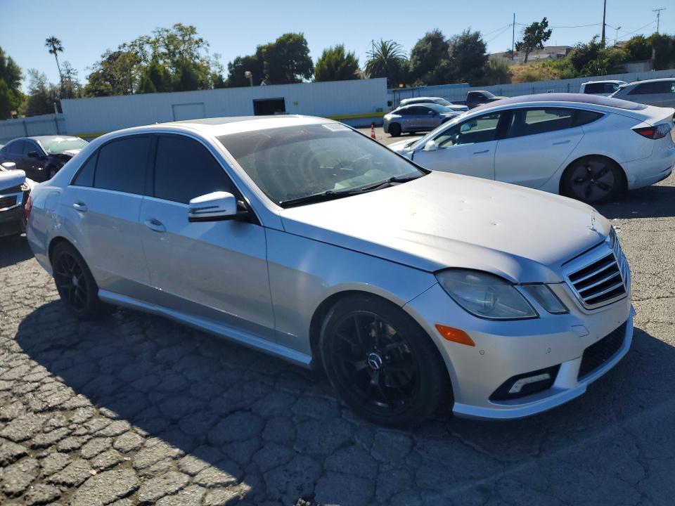 2010 Mercedes-benz E-klasse VIN WDDHF5GB5AA259543 COPART salvage auction — VANDALISM, Ca - Salvage Certificate, sold $650 on 2026-08-07 (photo 4)