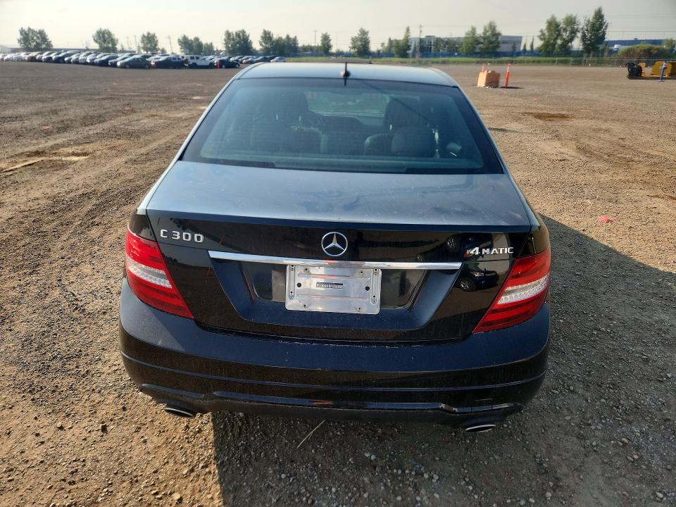 2013 Mercedes-benz C-klasse VIN WDDGF8AB7DA842240 COPART salvage auction — FRONT END, Ab - Bos - Salvage, sold $1,250 on 2026-08-04 (photo 6)
