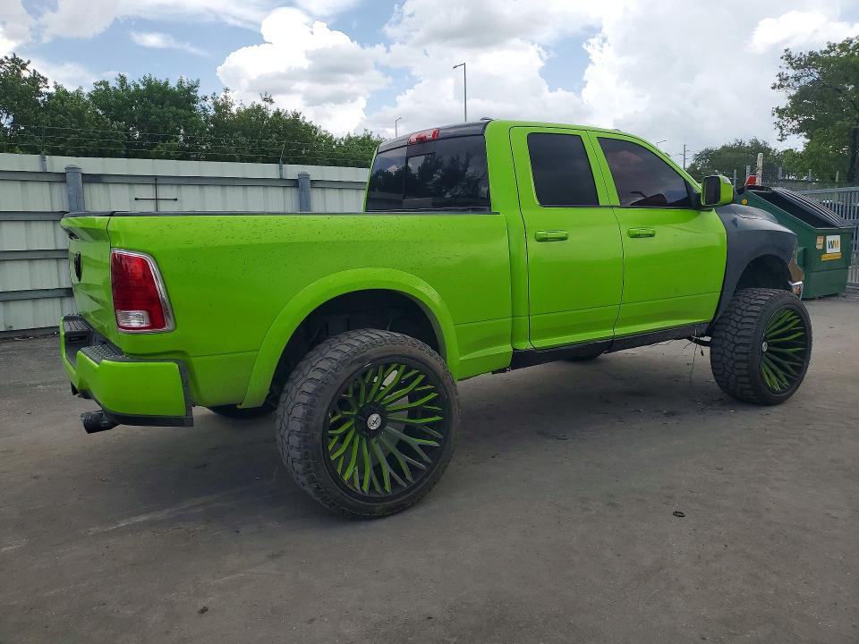 2011 Dodge Ram 1500 VIN 1D7RV1GT2BS616617 COPART salvage auction — DAMAGE HISTORY, FL - CERT OF TITLE SLVG REBUILDABLE, sold $2,200 on 2026-07-29 (photo 3)