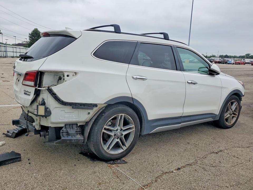 2017 Hyundai VIN KM8SRDHF5HU187718 COPART salvage auction — FRONT END, Oh - Cert Of Title-Salvage, sold $2,800 on 2026-07-15 (photo 3)