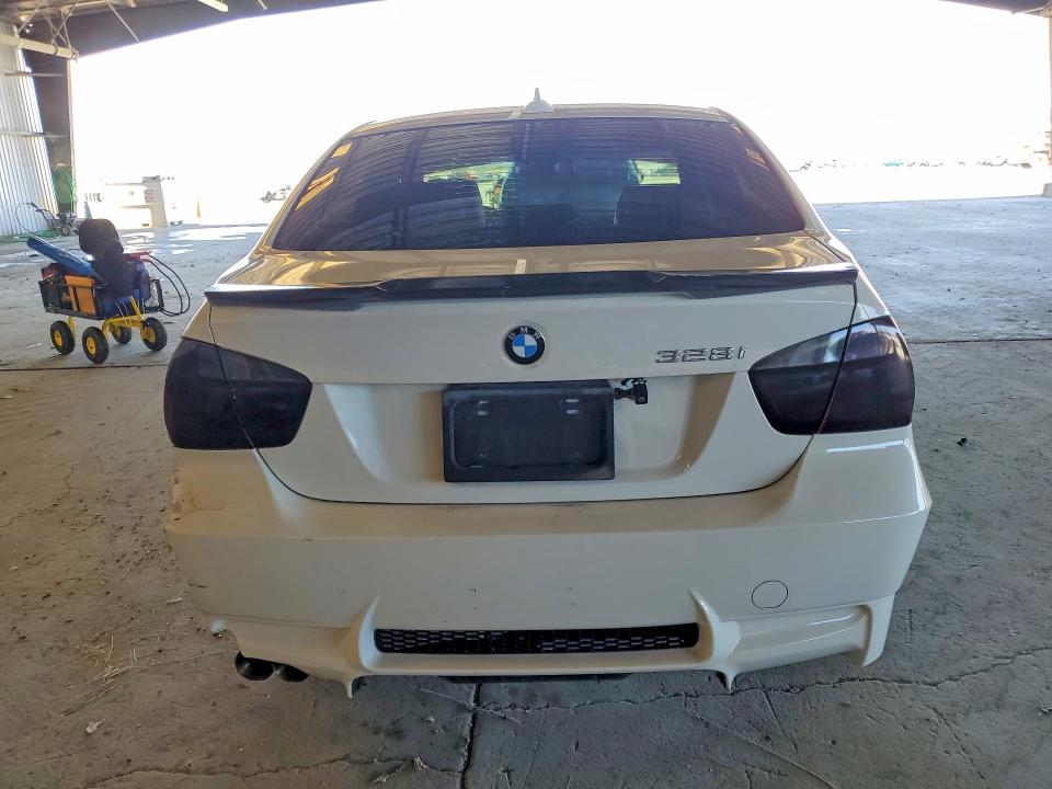 2008 BMW 3 series VIN WBAVA37548NL48109 COPART salvage auction — REAR END, CA - SALVAGE CERTIFICATE, sold $700 on 2026-07-20 (photo 6)
