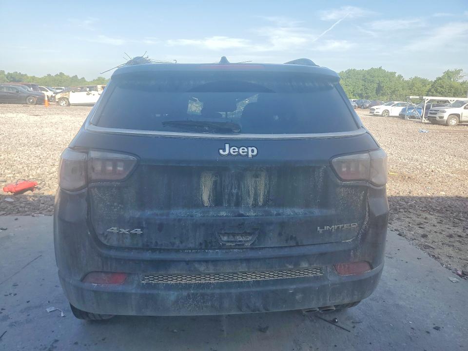 2018 Jeep Compass VIN 3C4NJDCB5JT267341 COPART salvage auction — ROLLOVER, Salvage Title, sold $70 on 2026-07-28 (photo 6)