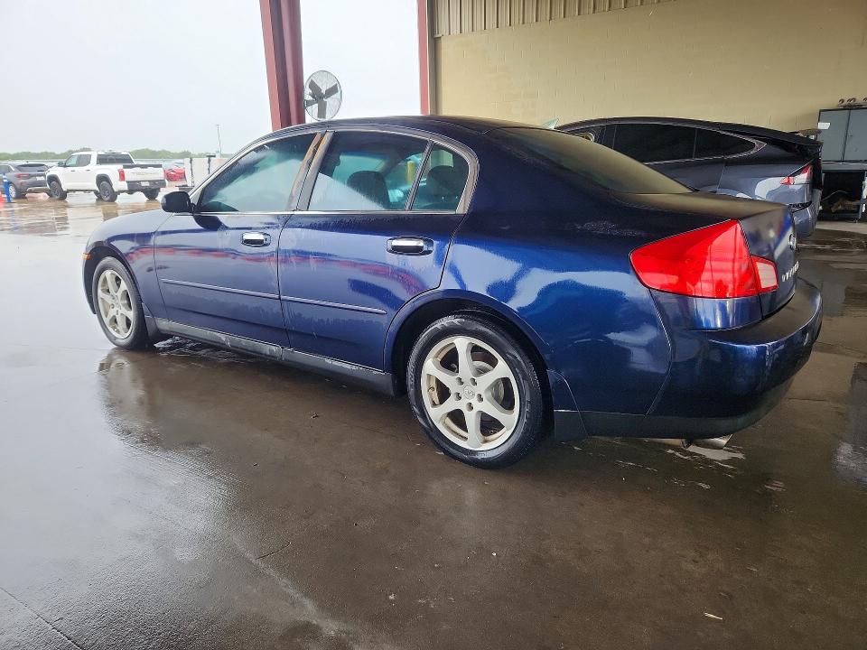 2004 Infiniti G VIN JNKCV51F14M714019 COPART salvage auction — NORMAL WEAR, TX - CERTIFICATE OF TITLE, sold $475 on 2026-07-30 (photo 2)