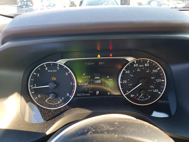 2023 Nissan Rogue VIN JN8BT3BB8PW215346 COPART salvage auction — FRONT END, Ny - Mv-907A Salvage Certificate, sold $2,000 on 2026-07-28 (photo 9)