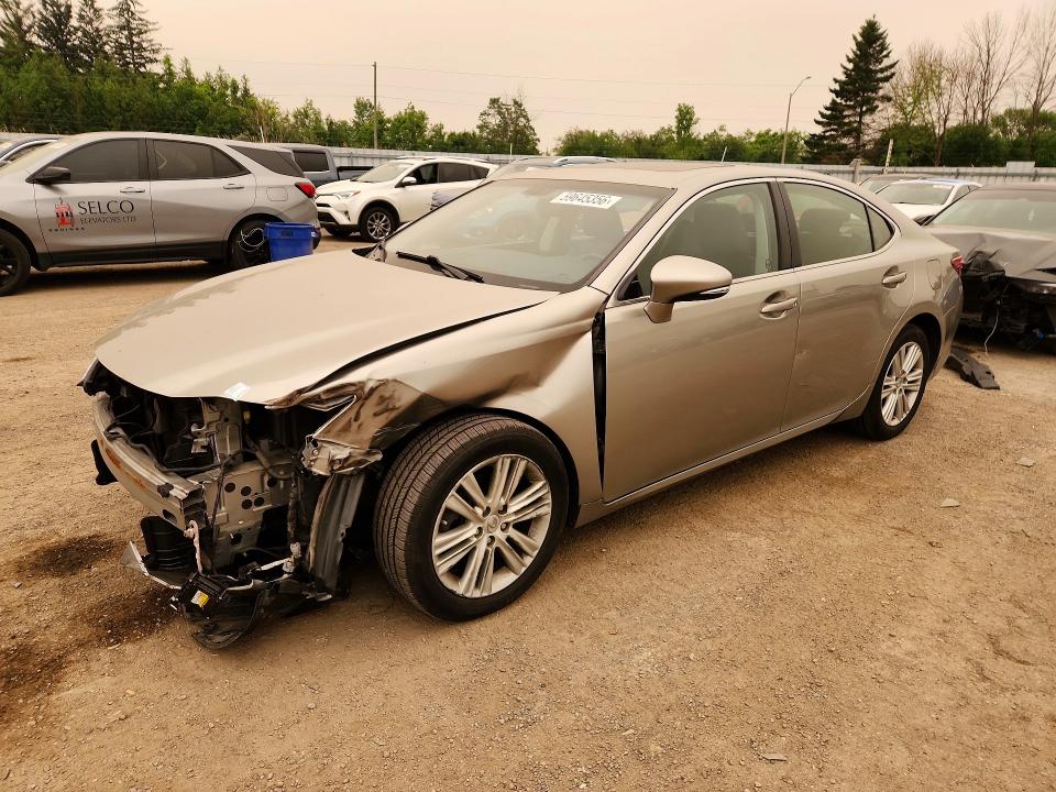 2015 Lexus Es 350 VIN JTHBK1GG5F2198159 COPART salvage auction — SIDE, ON - PERMIT NO BRAND - UNFIT, sold $2,550 on 2026-07-28 (photo 1)