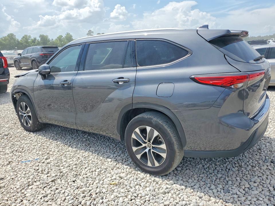 2022 Toyota Highlander hybrid VIN 5TDGARAH3NS512084 COPART salvage auction — FRONT END, GA - CERT OF TITLE-SALVAGE, sold $15,200 on 2026-07-14 (photo 2)