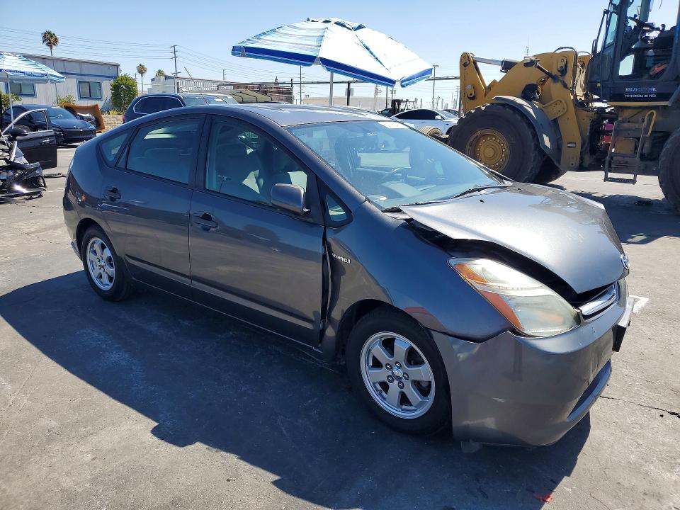 2007 Toyota Prius VIN JTDKB20UX73267172 COPART salvage auction — FRONT END, Ca - Salvage Certificate, sold $475 on 2026-07-31 (photo 4)