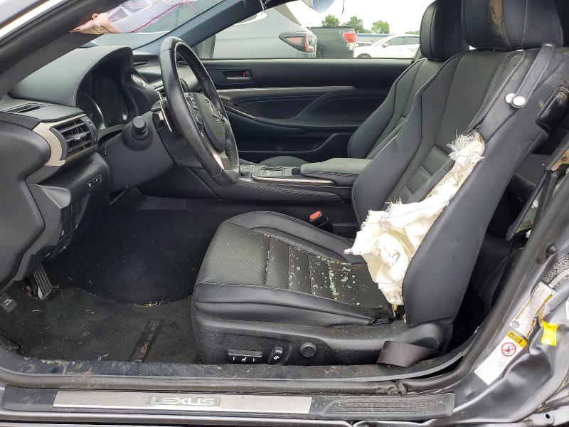 2015 Lexus Rc 350 VIN JTHSE5BC1F5002641 COPART salvage auction — SIDE, NJ - CERT OF TITLE-SALVAGE, sold $3,300 on 2026-07-31 (photo 7)