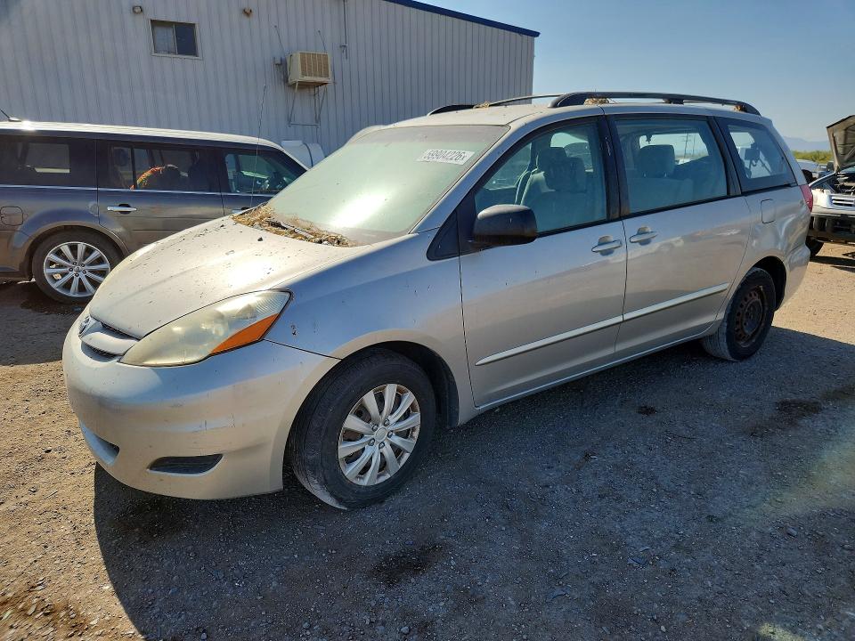 2007 Toyota Sienna VIN 5TDZK23C57S040097 COPART salvage auction — REAR END, AZ - CERT OF TITLE - SALVAGE, sold $450 on 2026-07-17 (photo 1)