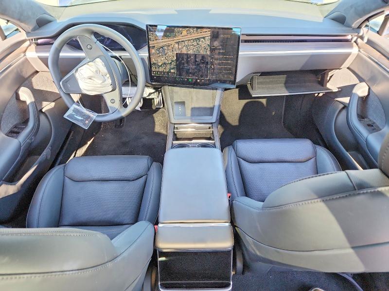 2023 Tesla Model s VIN 5YJSA1E57PF529330 COPART salvage auction — FRONT END, Ca - Salvage Certificate, sold $19,200 on 2026-07-20 (photo 8)