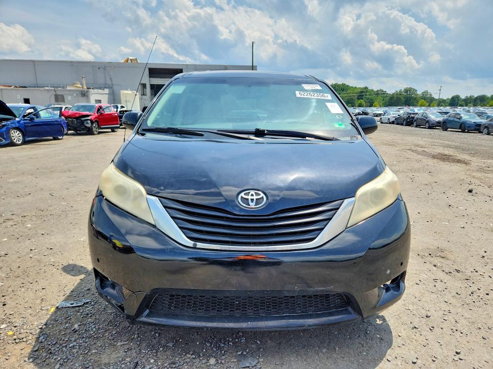 2012 Toyota Sienna VIN 5TDKK3DC1CS198615 COPART salvage auction — FRONT END, Va - Certificate Of Title (P), sold $1,450 on 2026-07-29 (photo 5)