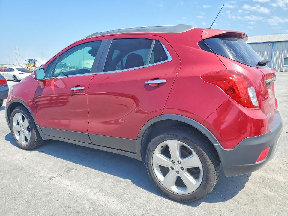 2015 Buick Encore VIN KL4CJASB9FB232196 COPART salvage auction — MECHANICAL, Ok - Certificate Of Title, sold $625 on 2026-07-10 (photo 2)