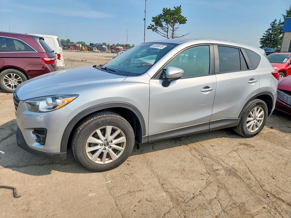 2016 Mazda Cx-5 VIN JM3KE4CY3G0677385 COPART salvage auction — FRONT END, MI - CERTIFICATE OF TITLE, sold $550 on 2026-07-21 (photo 1)