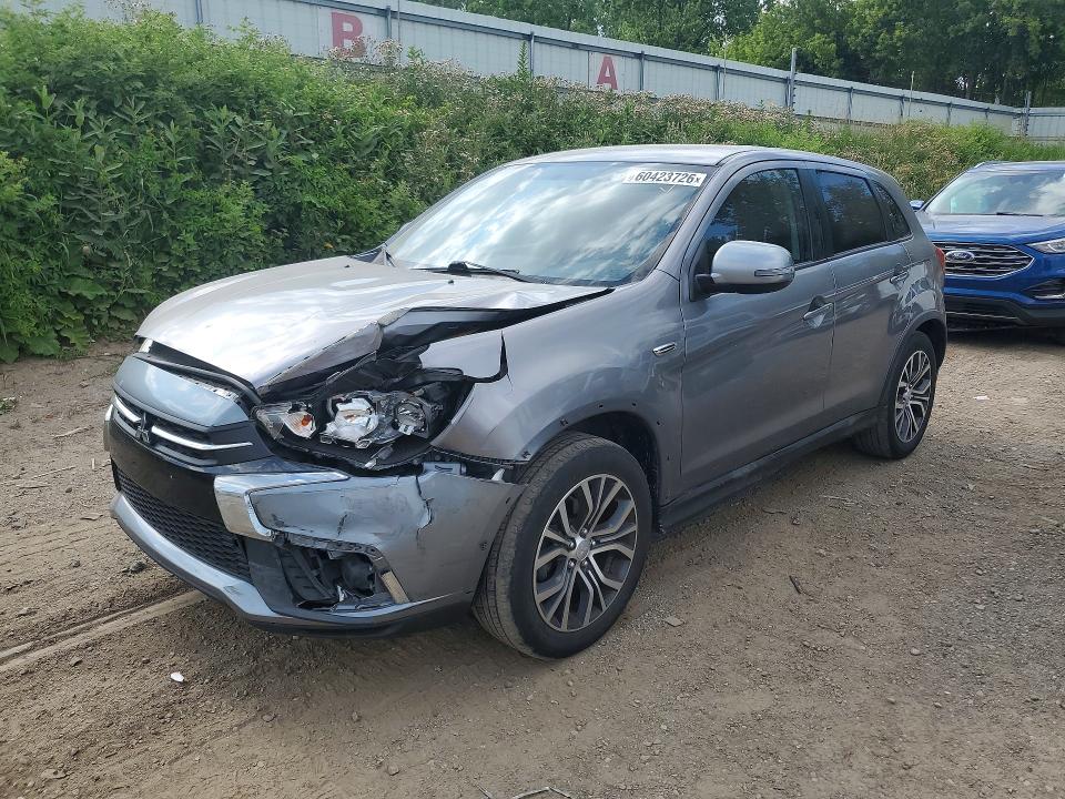 2019 Mitsubishi Outlander VIN JA4AP3AU8KU011112 COPART salvage auction — FRONT END, Salvage Title, sold $750 on 2026-07-22 (photo 1)