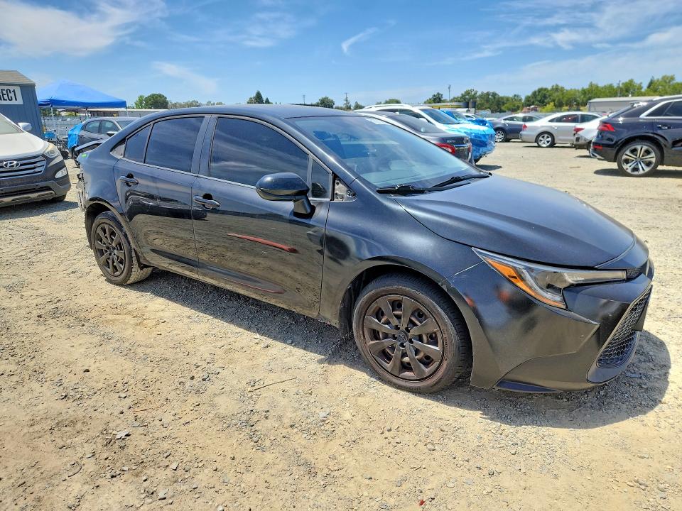 2020 Toyota VIN JTDEPRAE5LJ038435 COPART salvage auction — REAR END, Ca - Salvage Certificate, sold $4,350 on 2026-07-09 (photo 4)