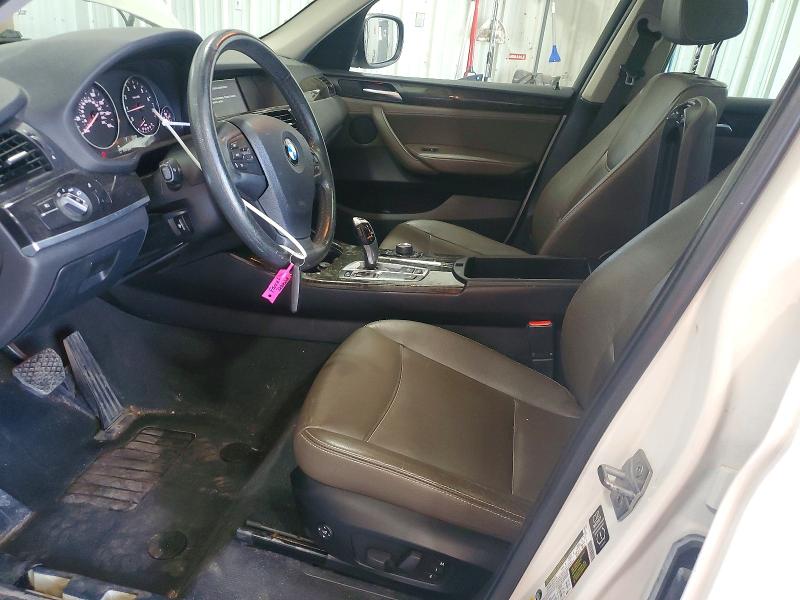 2014 BMW X3 VIN 5UXWX9C52E0D20642 COPART salvage auction — WATER/FLOOD, Ny - Mv907A-Flood Salvage, sold $1,350 on 2026-07-20 (photo 7)