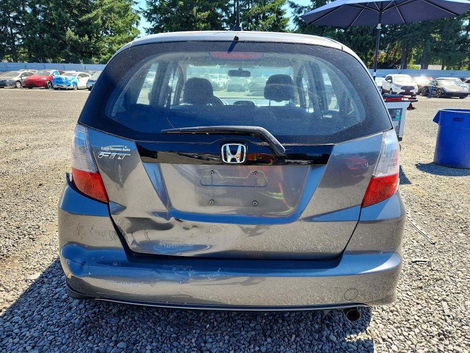 2013 Honda Fit VIN JHMGE8H36DC081019 COPART salvage auction — REAR END, Wa - Bill Of Sale, sold $125 on 2026-07-28 (photo 6)
