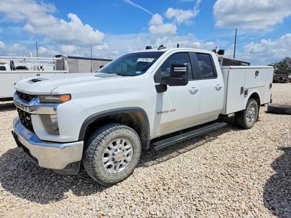 2022 Chevrolet Silverado 2500 VIN 1GC5YNE73NF210887 COPART salvage auction — FRONT END, TX - CERTIFICATE OF TITLE, sold $12,700 on 2026-07-28 (photo 1)