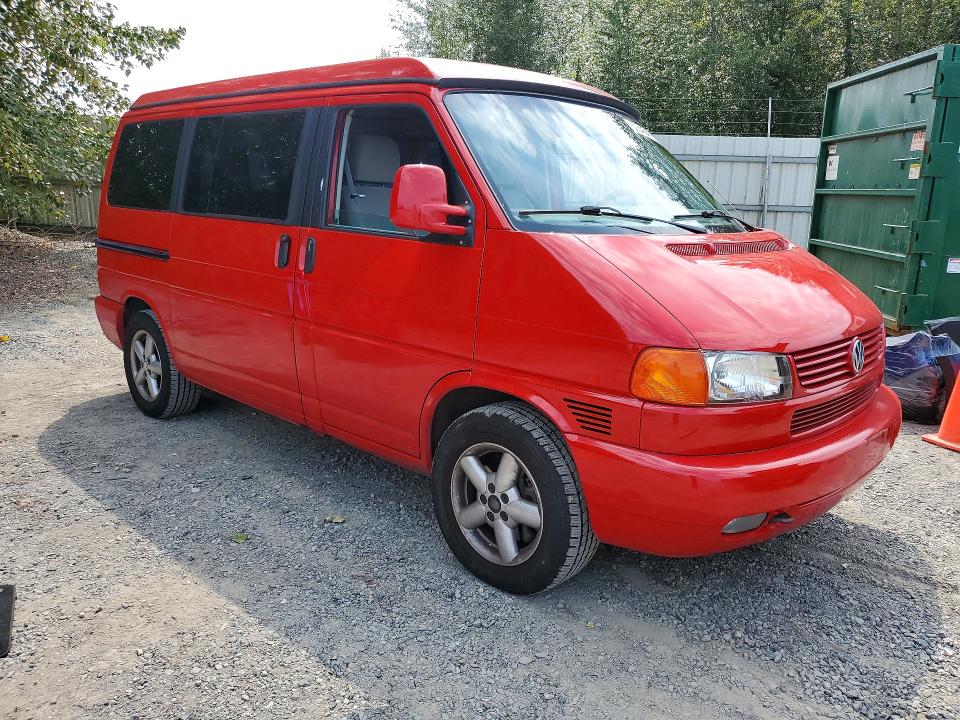 2002 Volkswagen Eurovan VIN WV2NB47052H024281 COPART salvage auction — REAR END, WA - BILL OF SALE, sold $10,100 on 2026-08-10 (photo 4)
