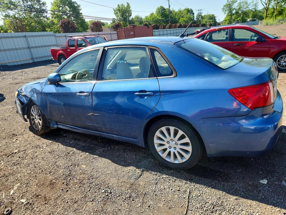 2008 Subaru Impreza VIN JF1GE616X8H506038 COPART salvage auction — SIDE, CT - CERT OF TITLE-SALVAGE, sold $550 on 2026-07-31 (photo 2)