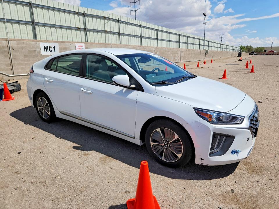 2021 Hyundai Ioniq VIN KMHC65LD3MU254996 COPART salvage auction — MINOR DENT/SCRATCHES, Nm - Certificate Of Title, sold $5,100 on 2026-07-30 (photo 4)