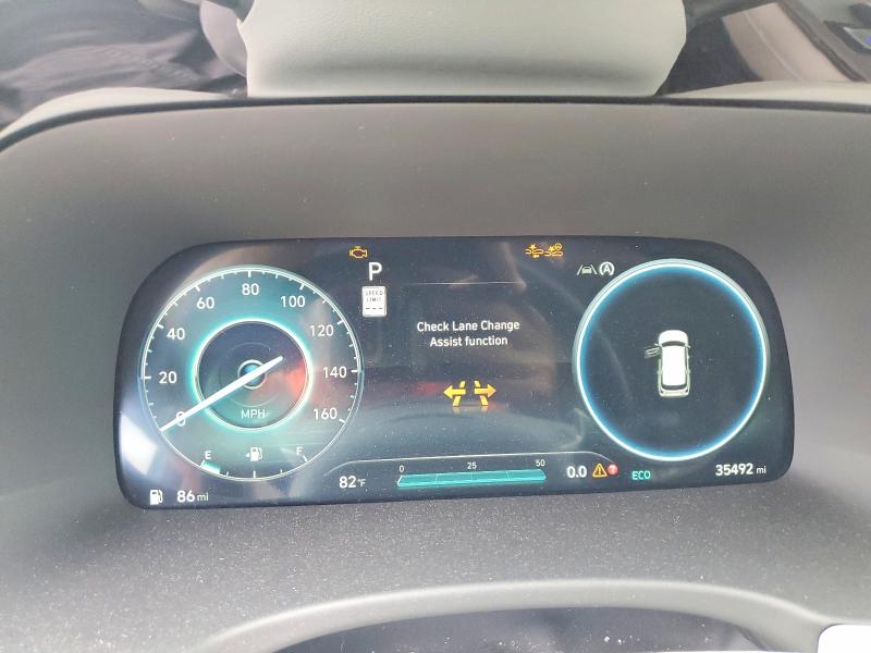 2024 Hyundai Palisade VIN KM8R7DGE3RU650065 COPART salvage auction — FRONT END, Salvage Title, sold $13,600 on 2026-07-24 (photo 9)