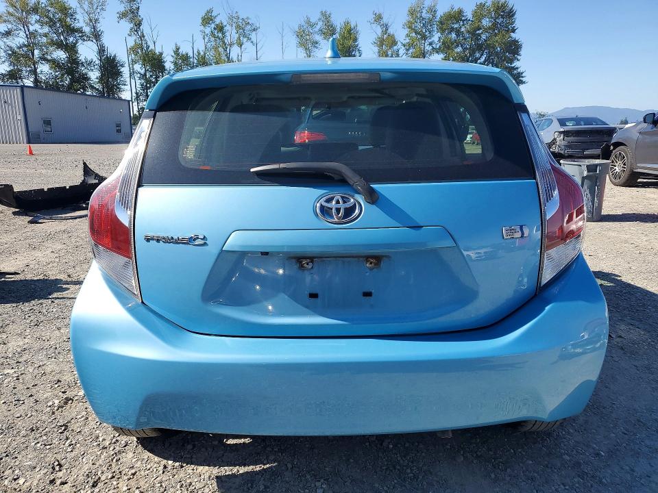 2015 Toyota Prius VIN JTDKDTB37F1087324 COPART salvage auction — FRONT END, Wa - Bill Of Sale, sold $5,500 on 2026-07-20 (photo 6)